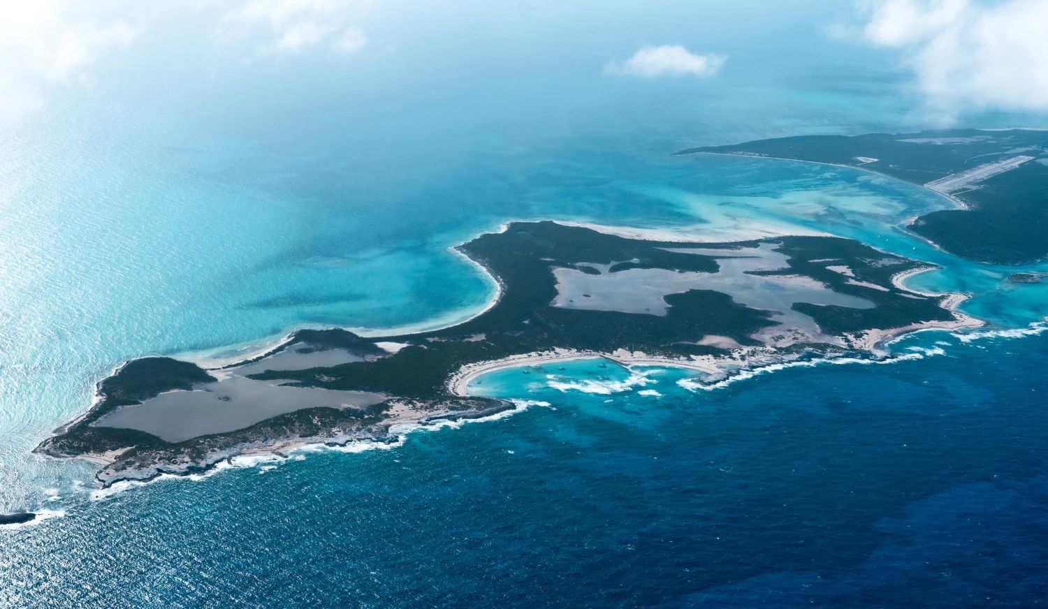 The 730-acre Little Ragged Island in the Bahamas is being auctioned off to the highest bidder