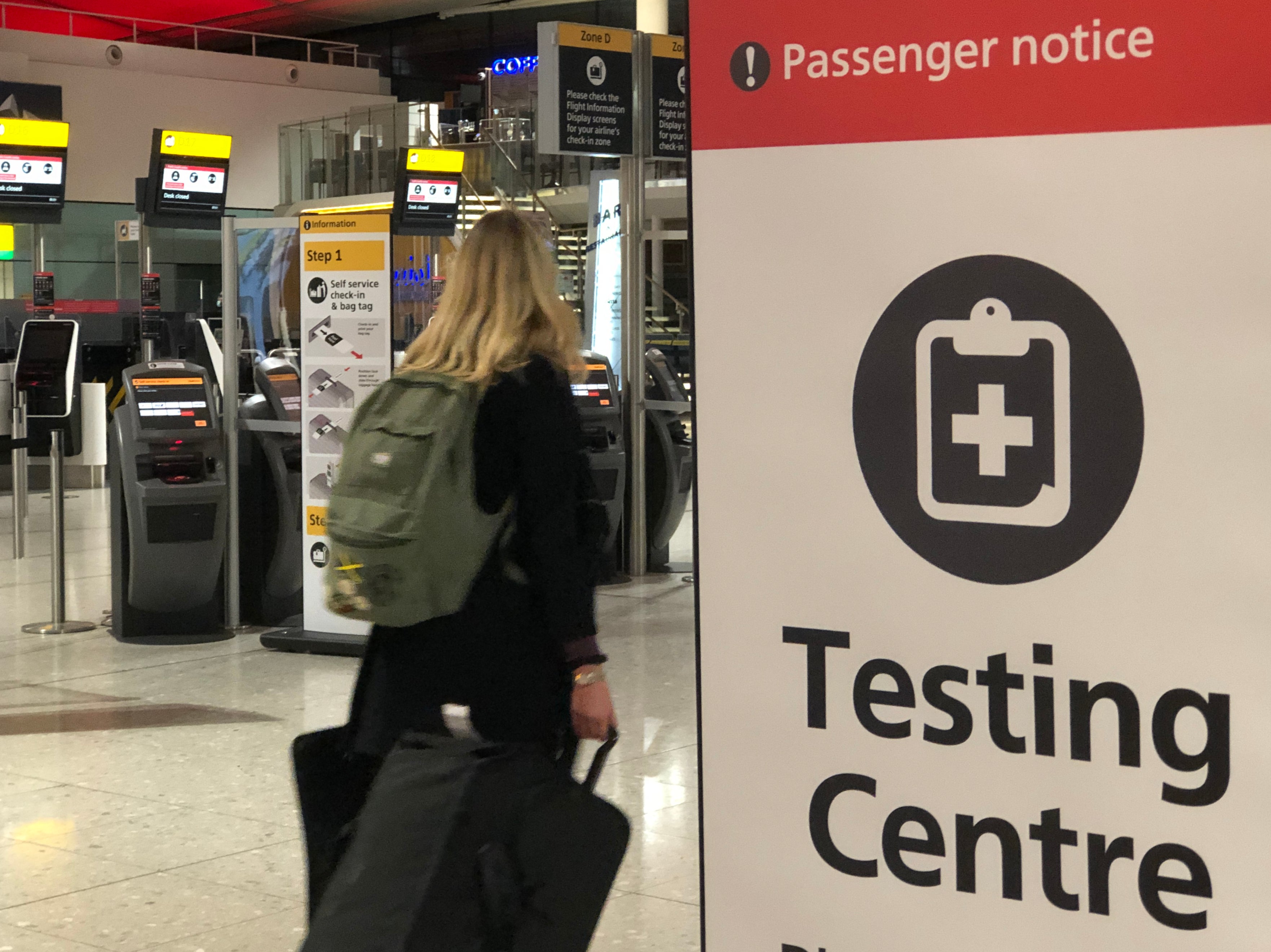 Empty quarter: Heathrow airport Terminal 2