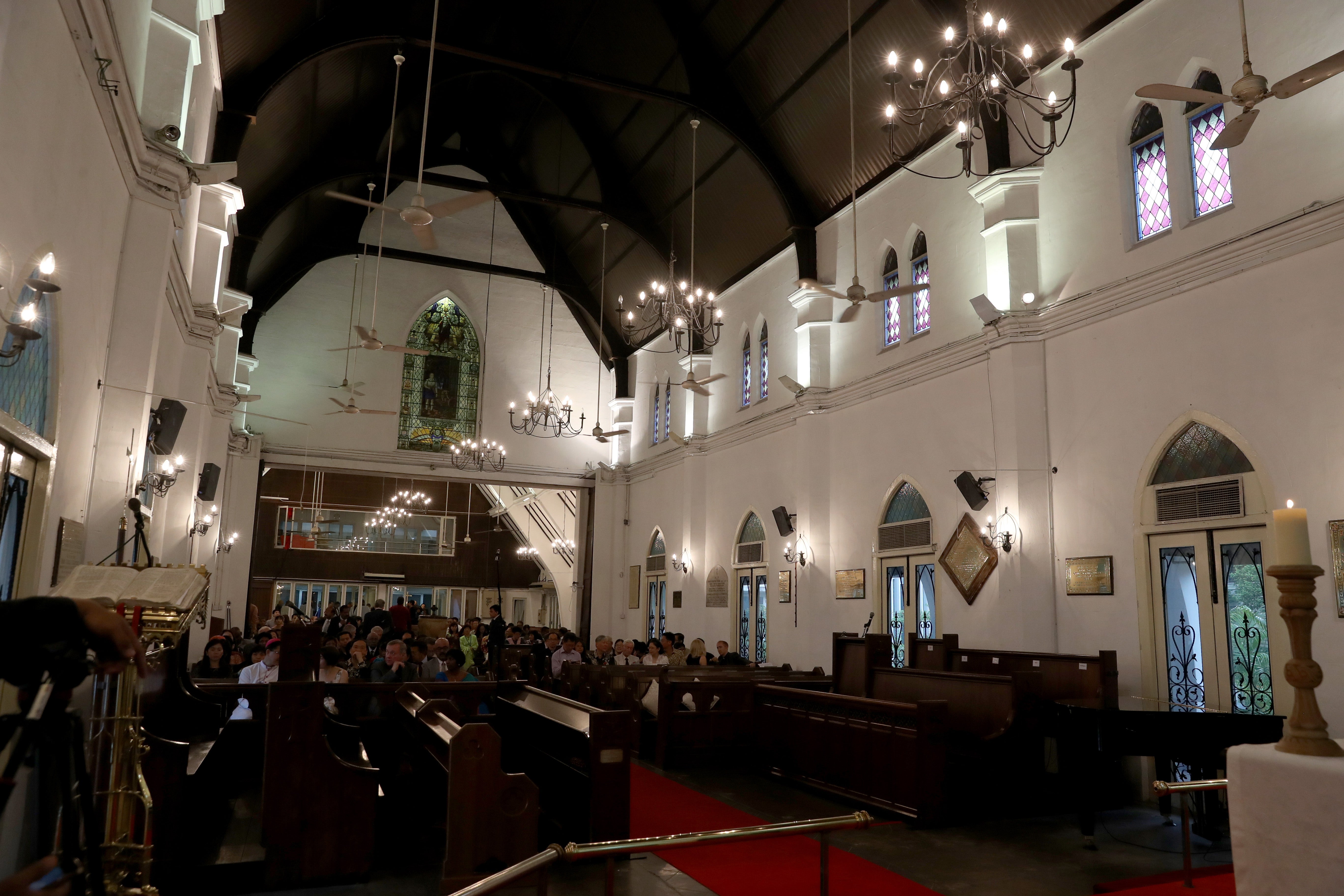 File Image: An interior view St Mary's Cathedral in Kuala Lumpur, Malaysia