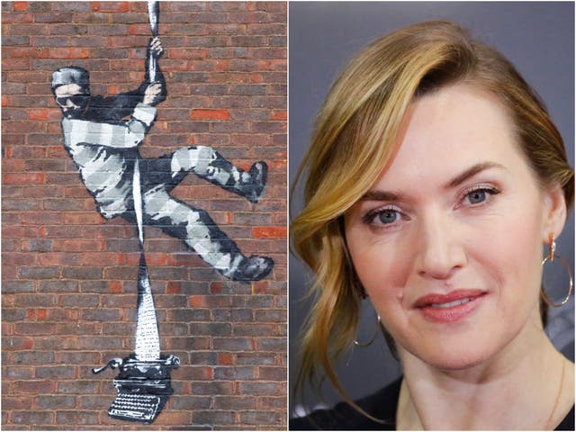 Kate Winslet and Banksy’s latest artwork