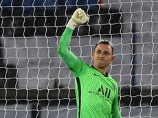 Keylor Navas dedicates Lionel Messi penalty save to PSG teammate