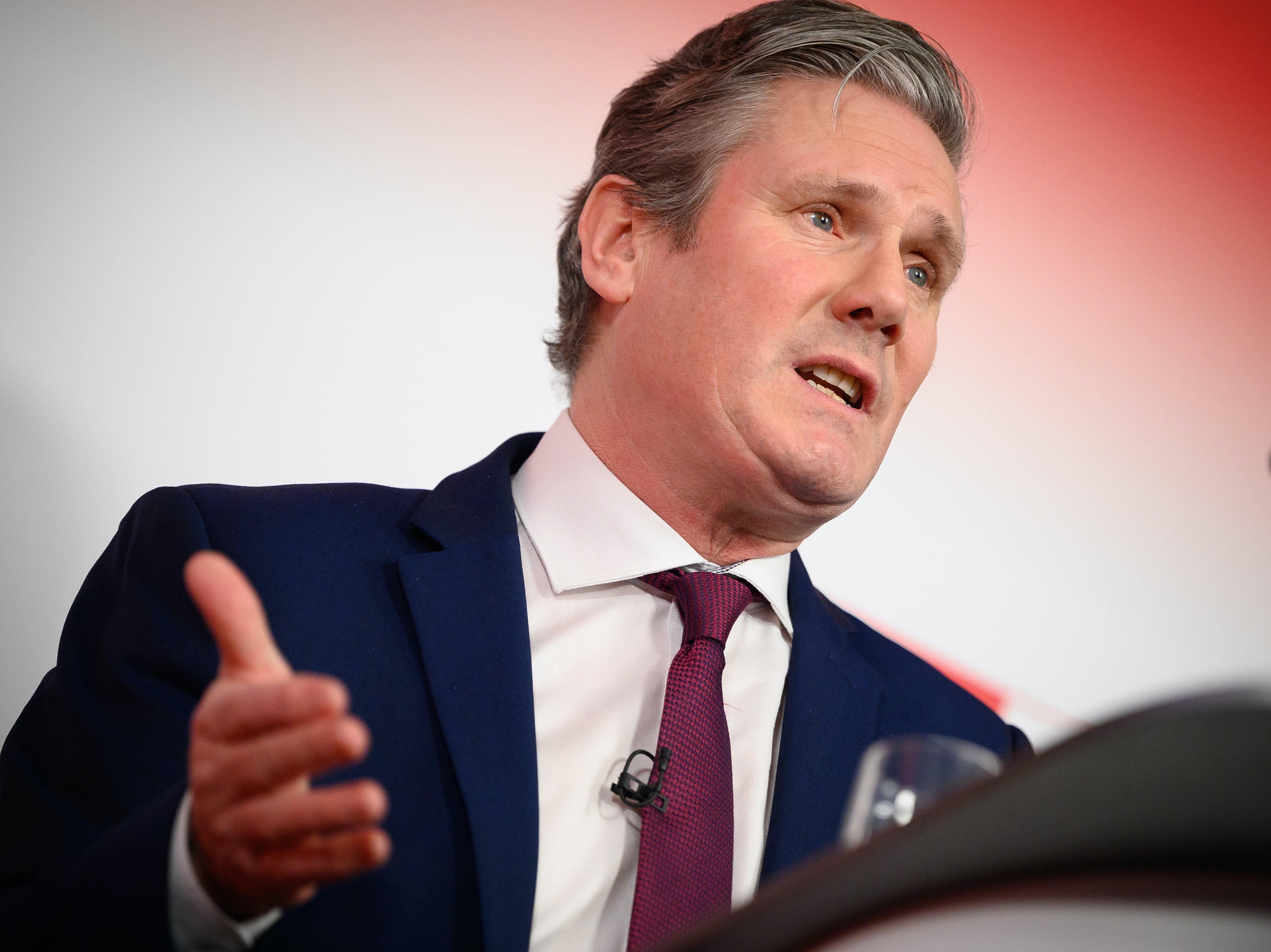 ‘A vote for Labour is a vote to support our nurses’ – Keir Starmer at the launch of Labour’s May elections campaign
