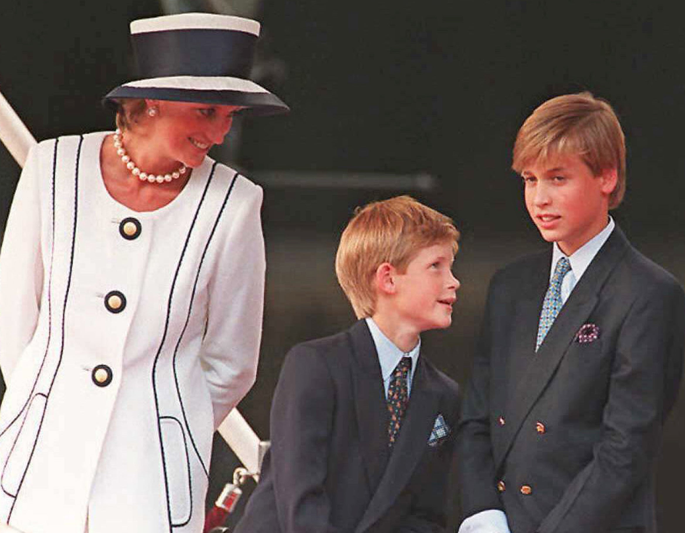 The palace bowed to public pressure after the death of Diana
