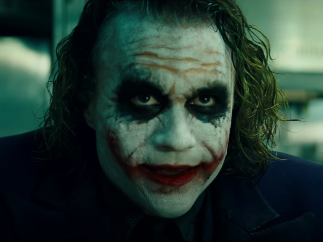 Heath Ledger as the Joker in ‘The Dark Knight’, which is leaving Netflix