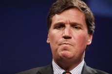 Tucker Carlson complains he is victim of PR ‘offensive’ by Pentagon after he mocked women soldiers