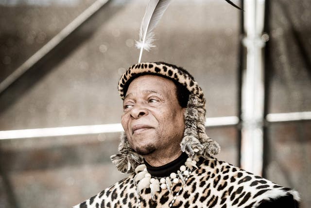 <p>King Zwelithini was aged 20 when he was named successor to the throne following his father’s death in 1968</p>