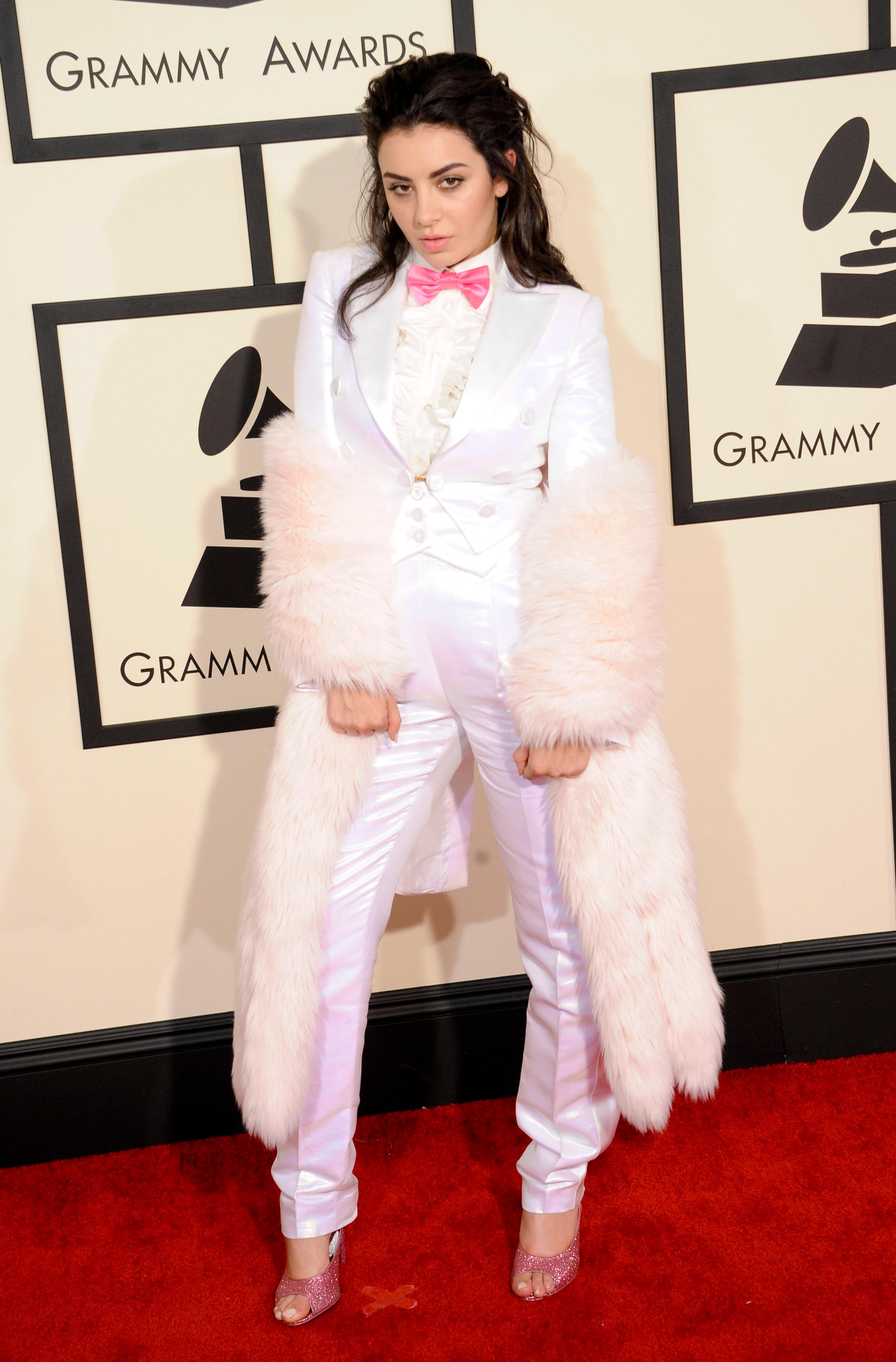 Charli XCX at the 2015 Grammys