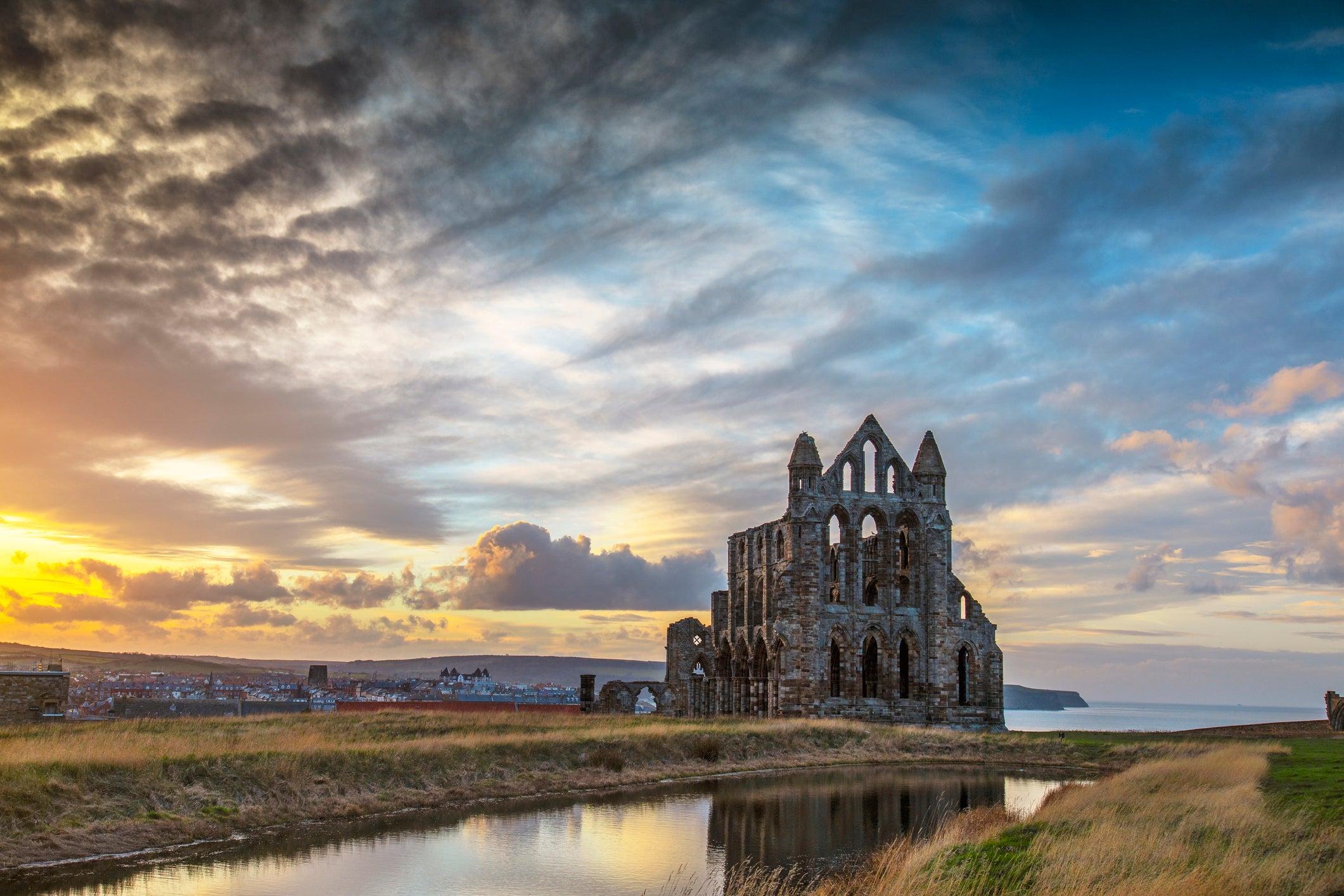 Whitby Abbey is one of the English Heritage properties opening on 29 March