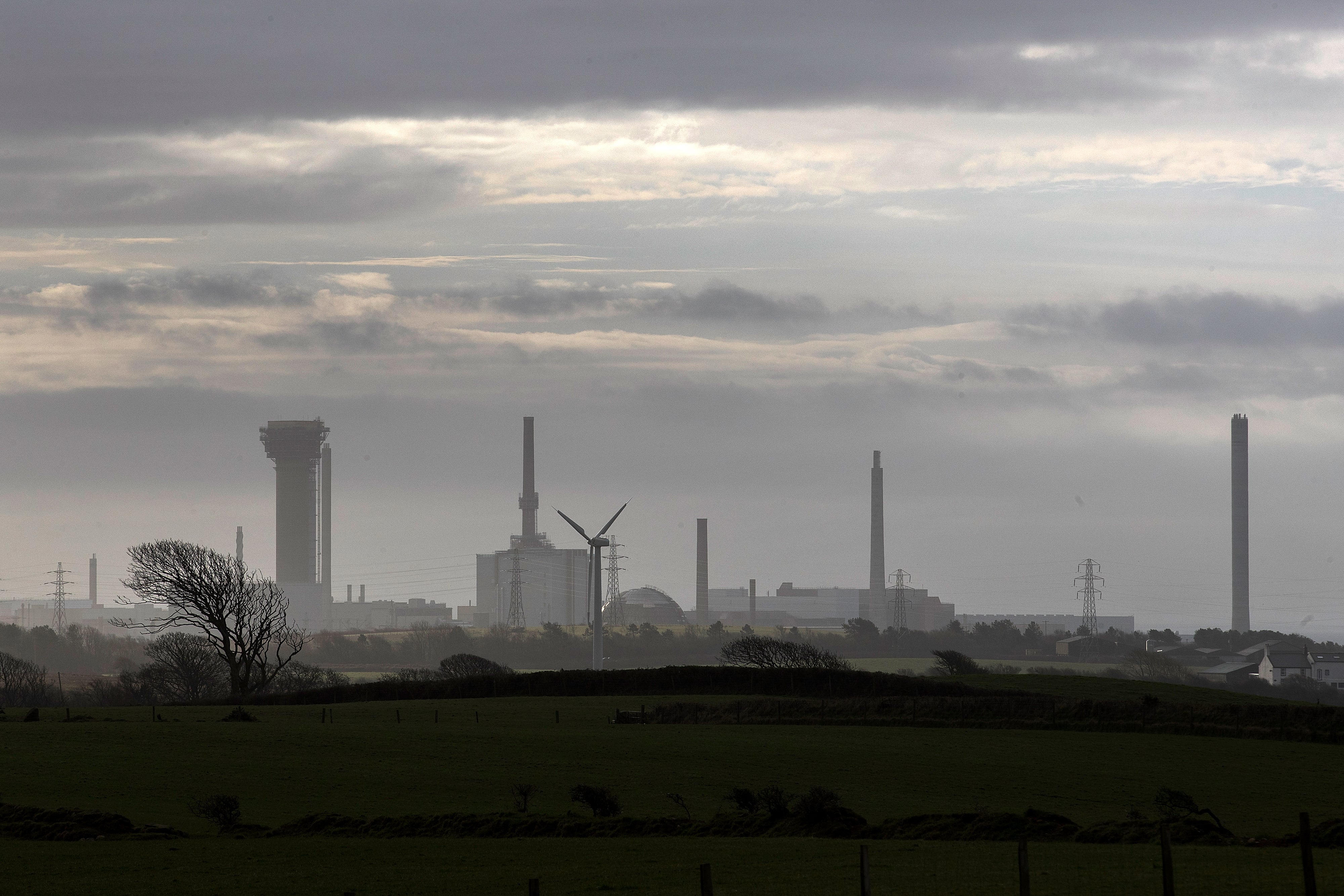 A view of Sellafield Nuclear Power Station in Whitehaven, Cumbria