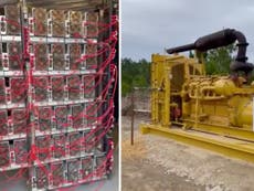‘Absurd’ video of bitcoin mine hooked to an oil well sparks outrage - but it’s complicated 