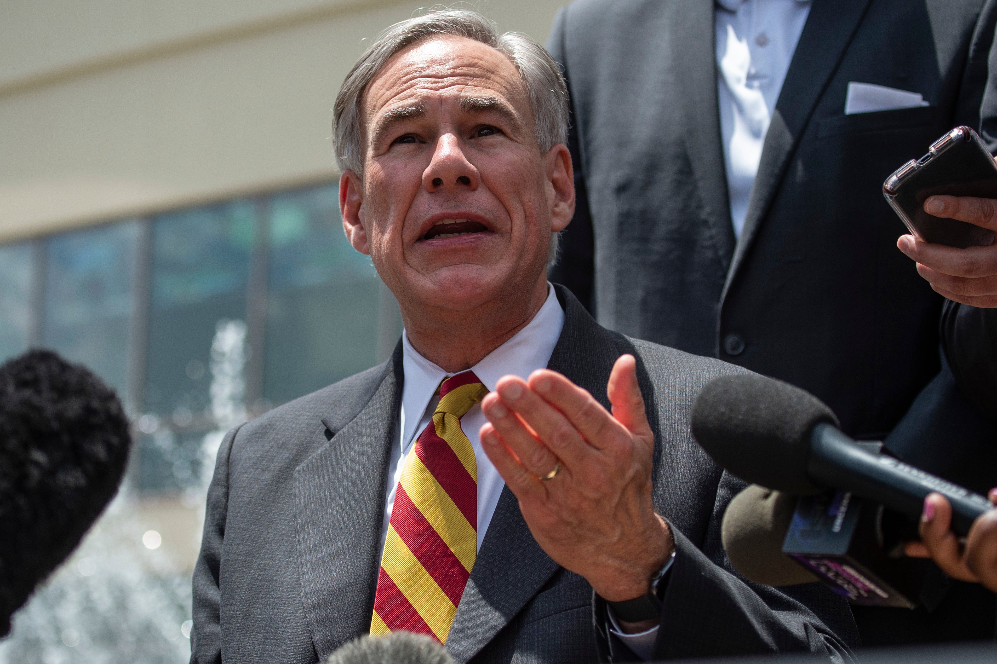 Texas governor has already said he is seeking third term