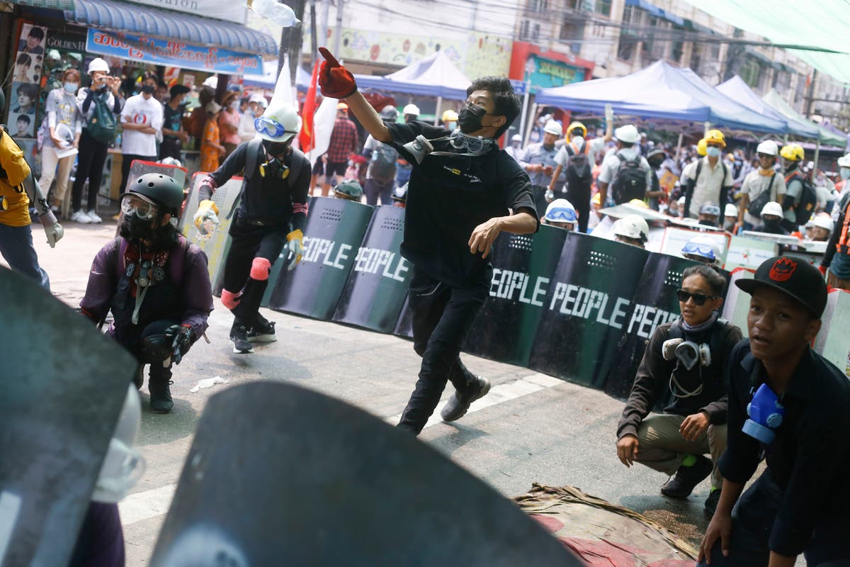 4 killed as Myanmar forces continue crackdown on protesters 4 killed as Myanmar forces continue crackdown on protesters
