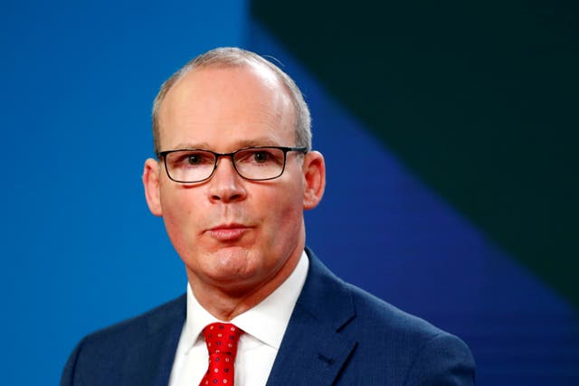 <p>‘The idea that Britain can get there first is narrow-minded thinking, frankly,’ said Simon Coveney</p>