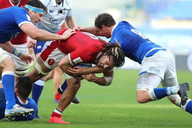 Navidi was Player of the Match in Wales’ clash with Italy
