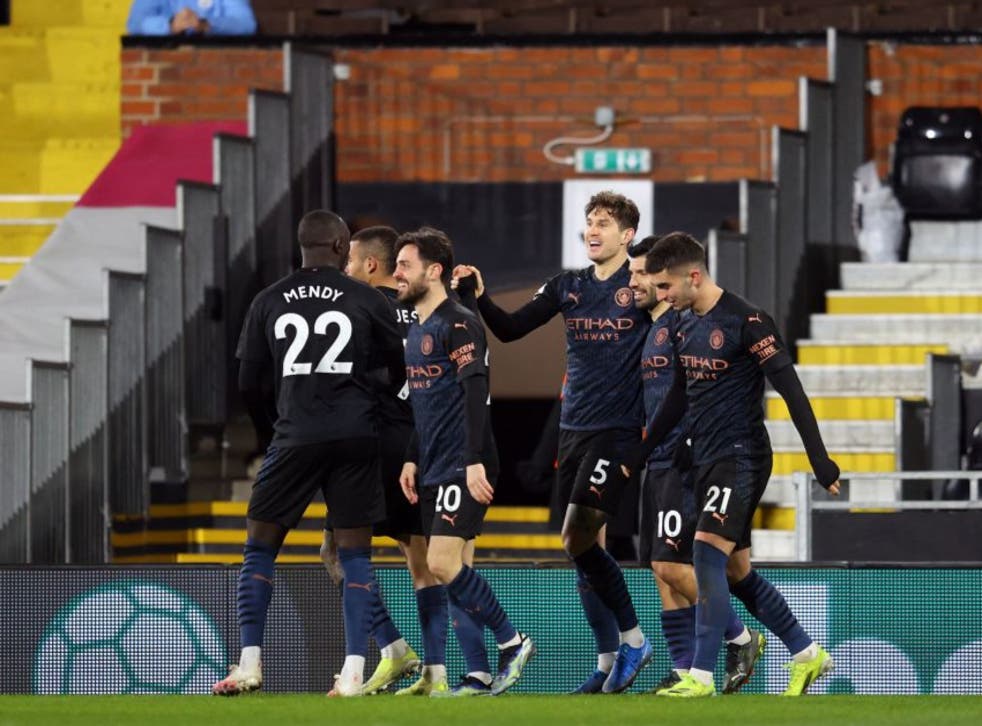 fulham vs man city result premier league final score goals and report the independent