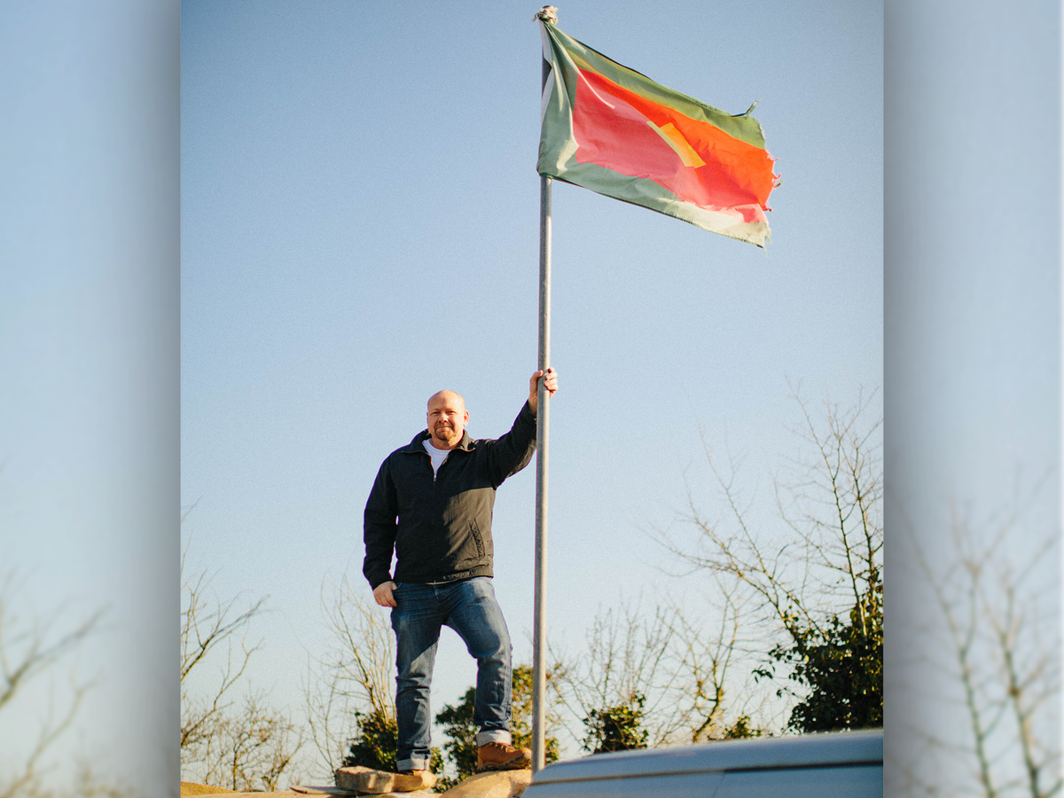 The man who declared himself king