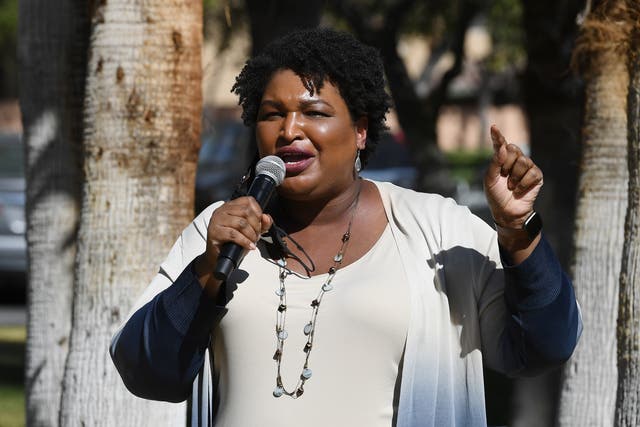 Georgia Democratic voting rights activist Stacey Abrams has been credited with turning out voters in her state that have historically been underrepresented at the polls.