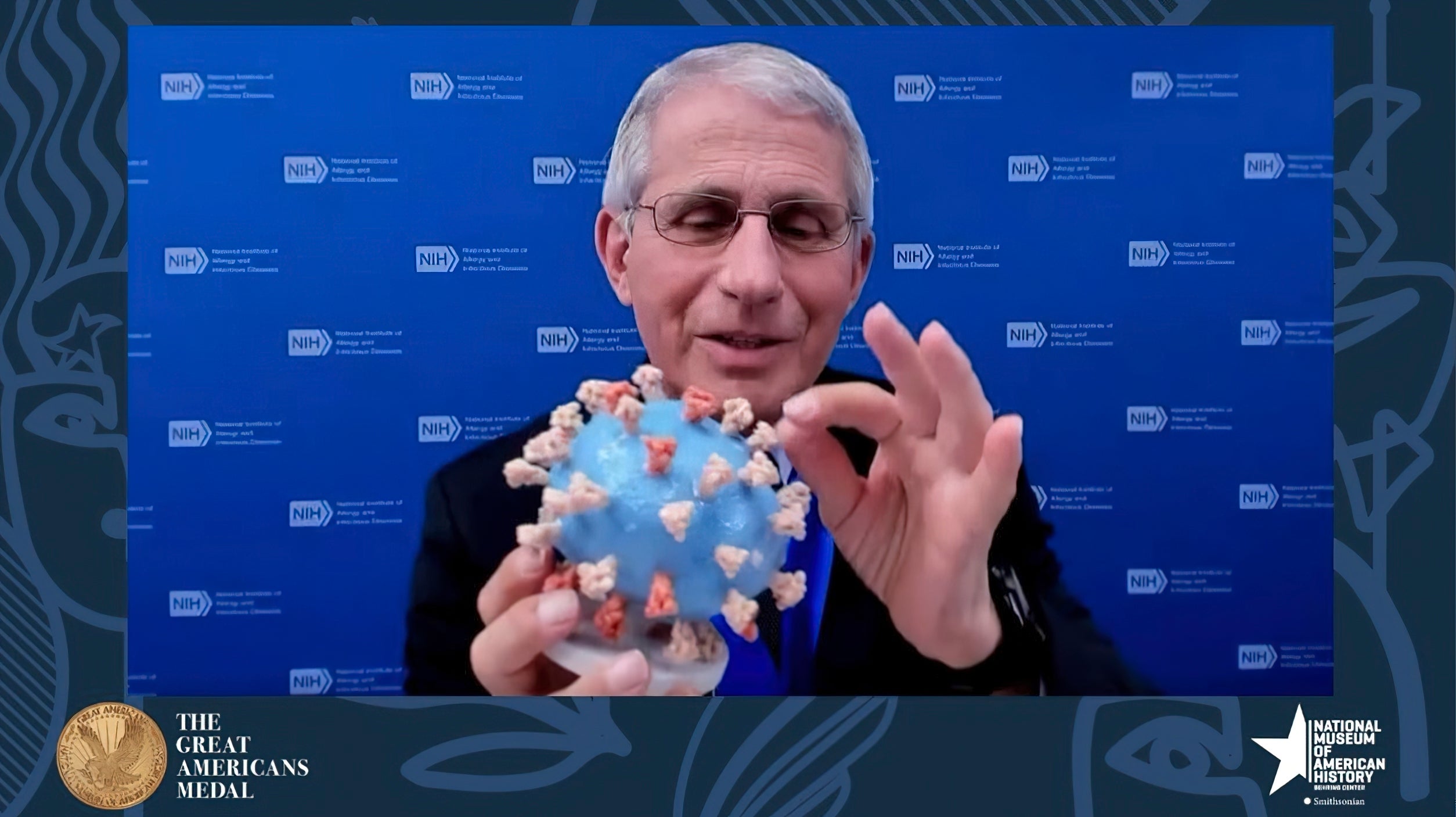 APTOPIX Virus Outbreak Fauci Smithsonian