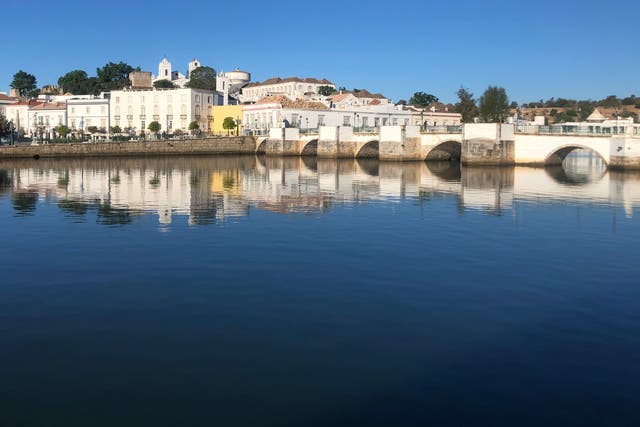 Getting closer: Tavira in southern Portugal
