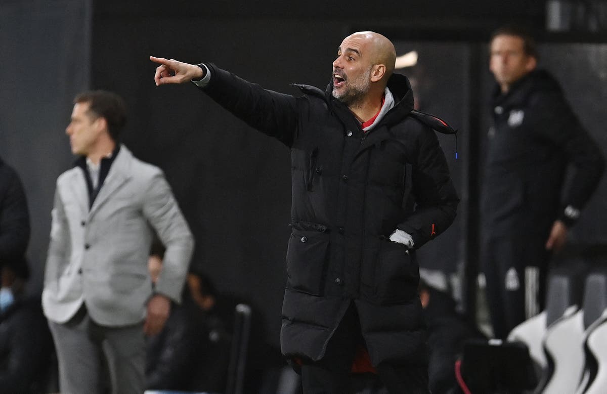 Manchester City boss Pep Guardiola disagrees with Oleksandr Zinchenko over quadruple chances