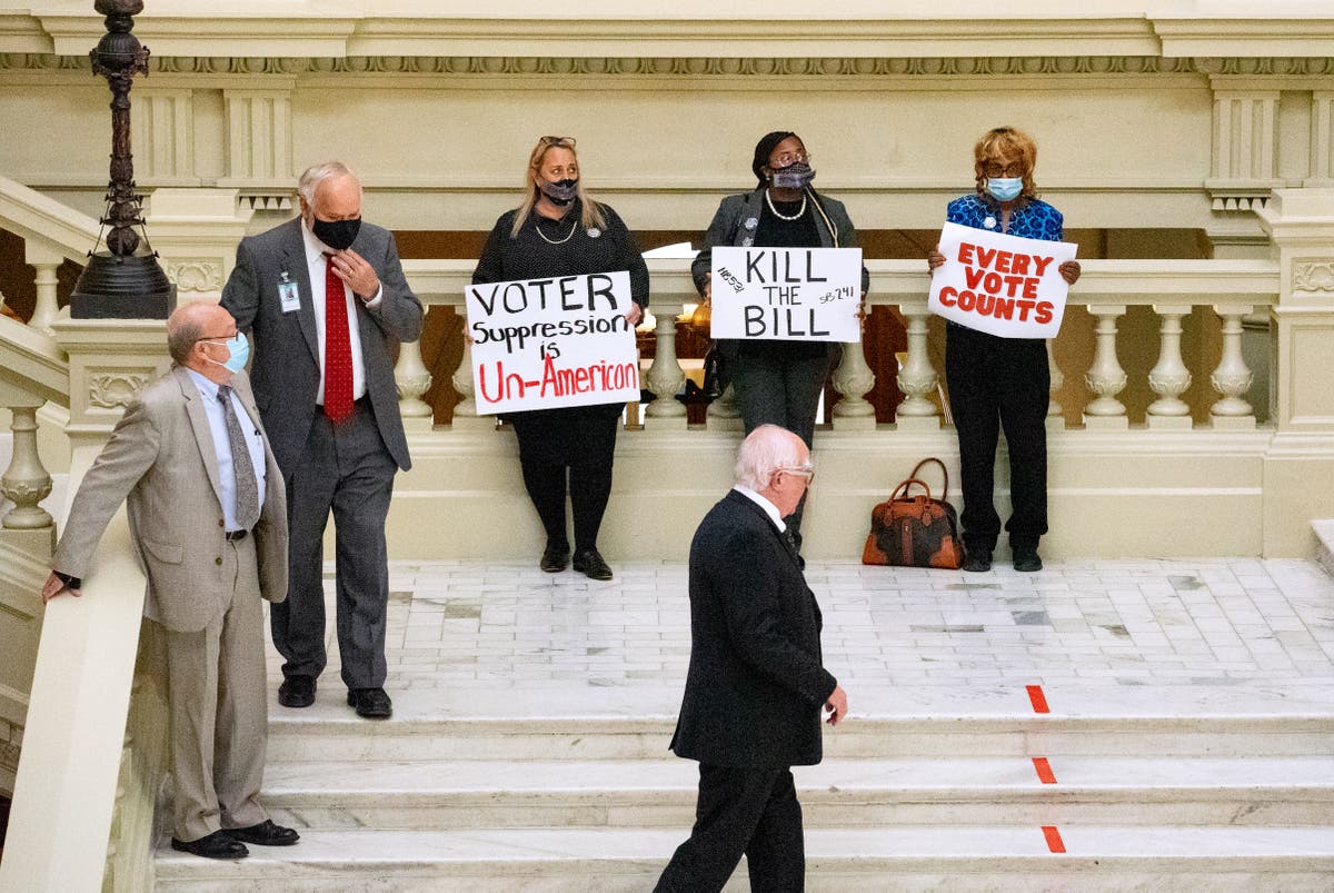 Coca-Cola and Home Depot oppose voting restrictions in their home state Georgia