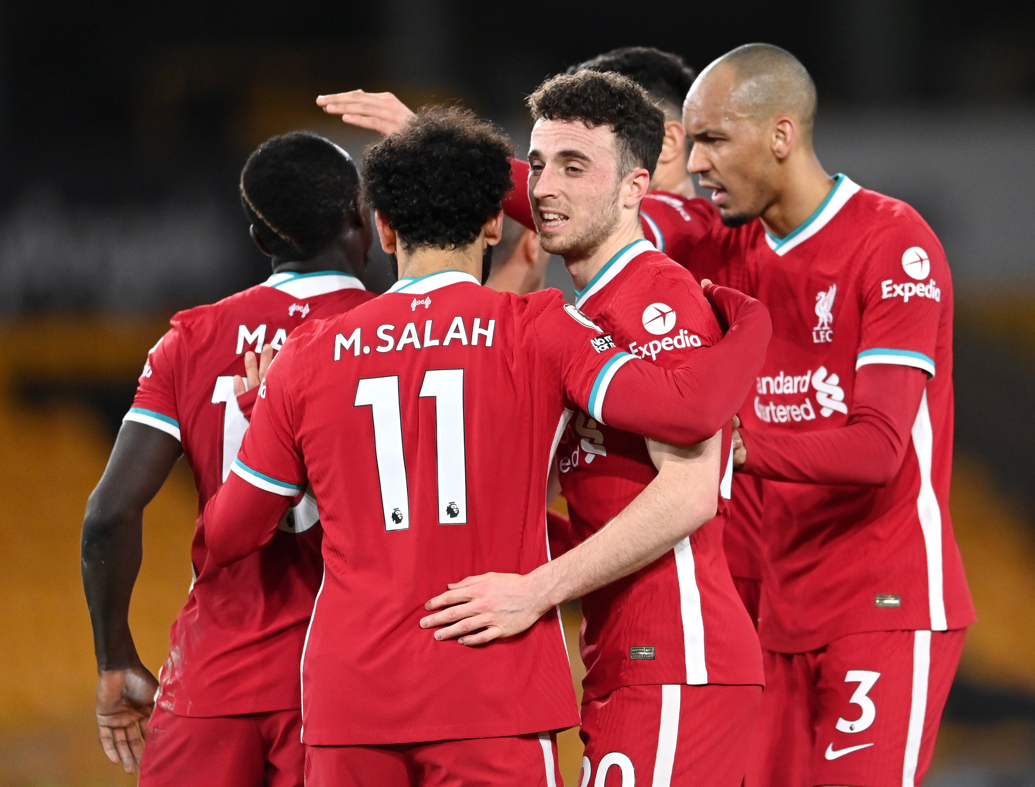 Diogo Jota scored Liverpool’s winner against Wolves