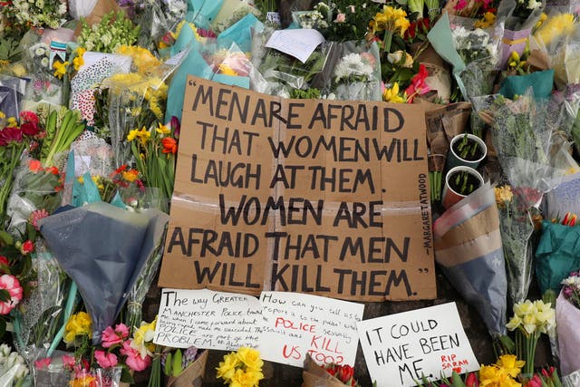 <p>Letter to Boris Johnson urges PM to use the alleged murder of Sarah Everard as a ‘watershed moment’ to tackle violence against women and girls</p>