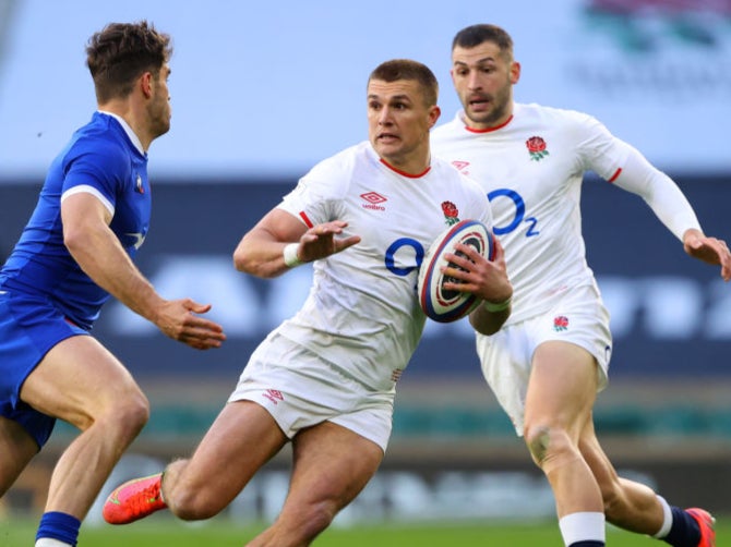 Slade could miss England’s final Six Nations match through injury