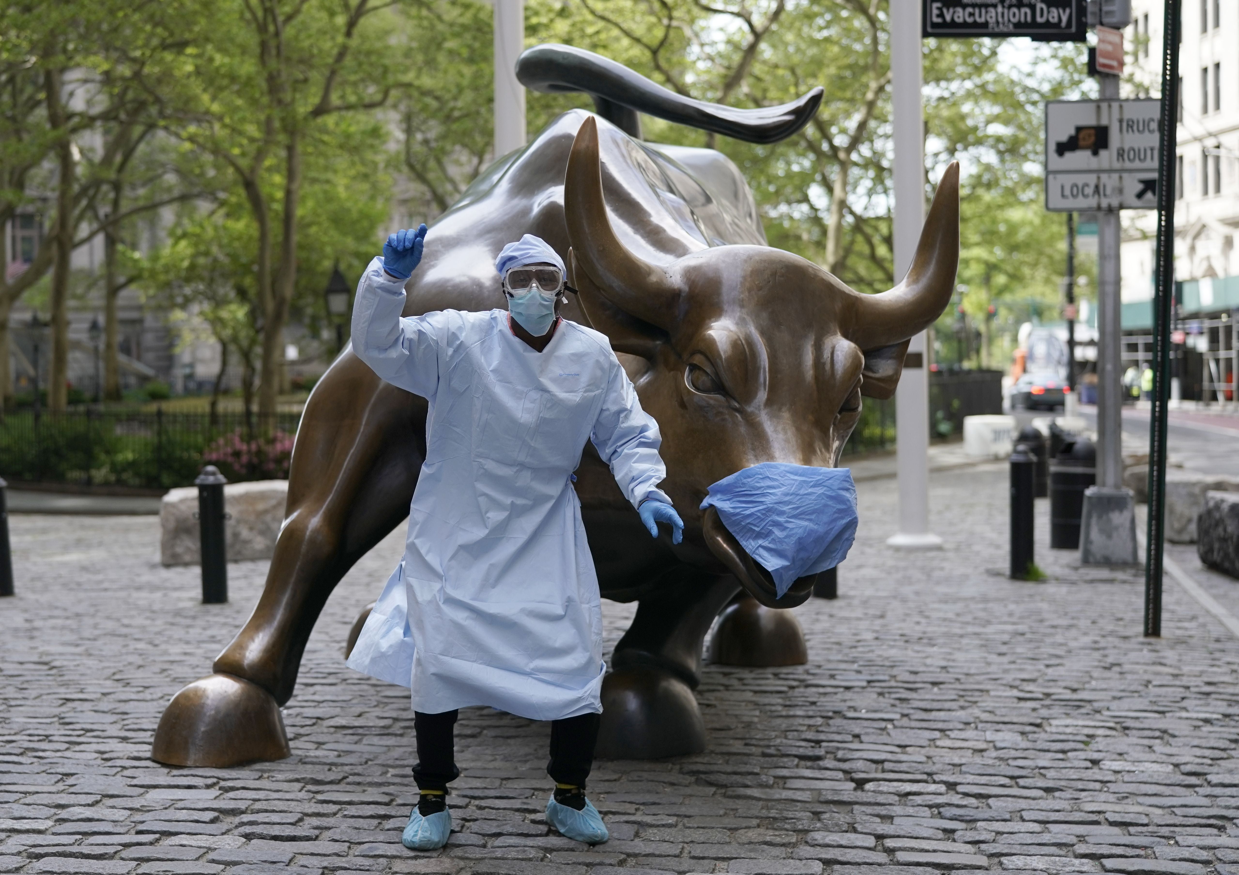 Stocks on Wall Street are back at record levels a year after plummeting in the worst market collapse ever as the economic reality of the coronavirus pandemic set in