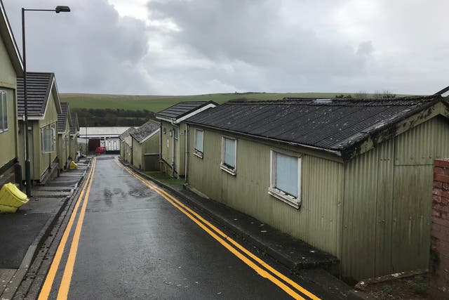 <p>Penally Barracks, in Pembrokeshire, is to be returned to the MoD by 21 March, and over the coming week there will be a ‘phased exit’ from the site</p>