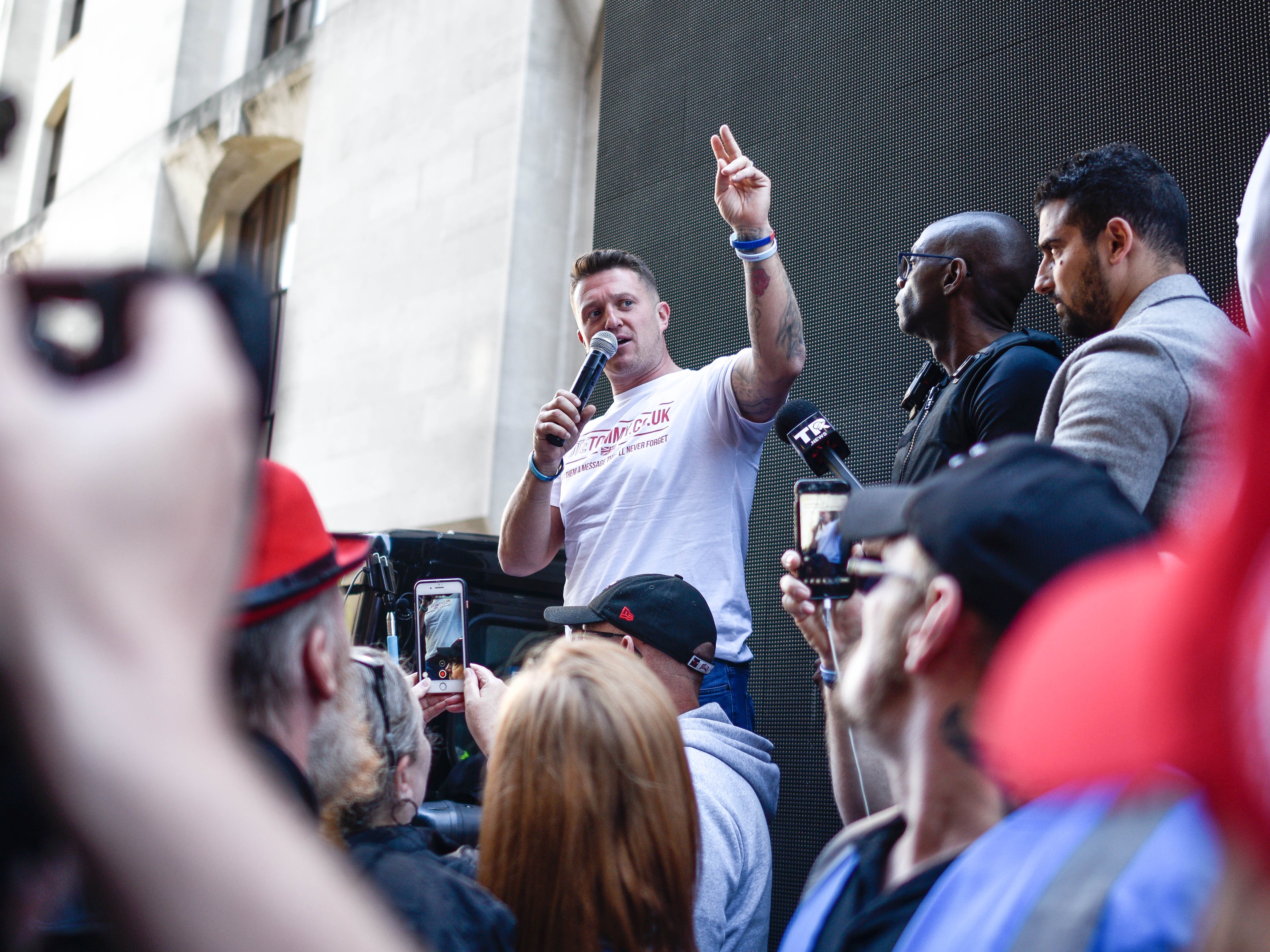 Tommy Robinson misused donations from far right supporters