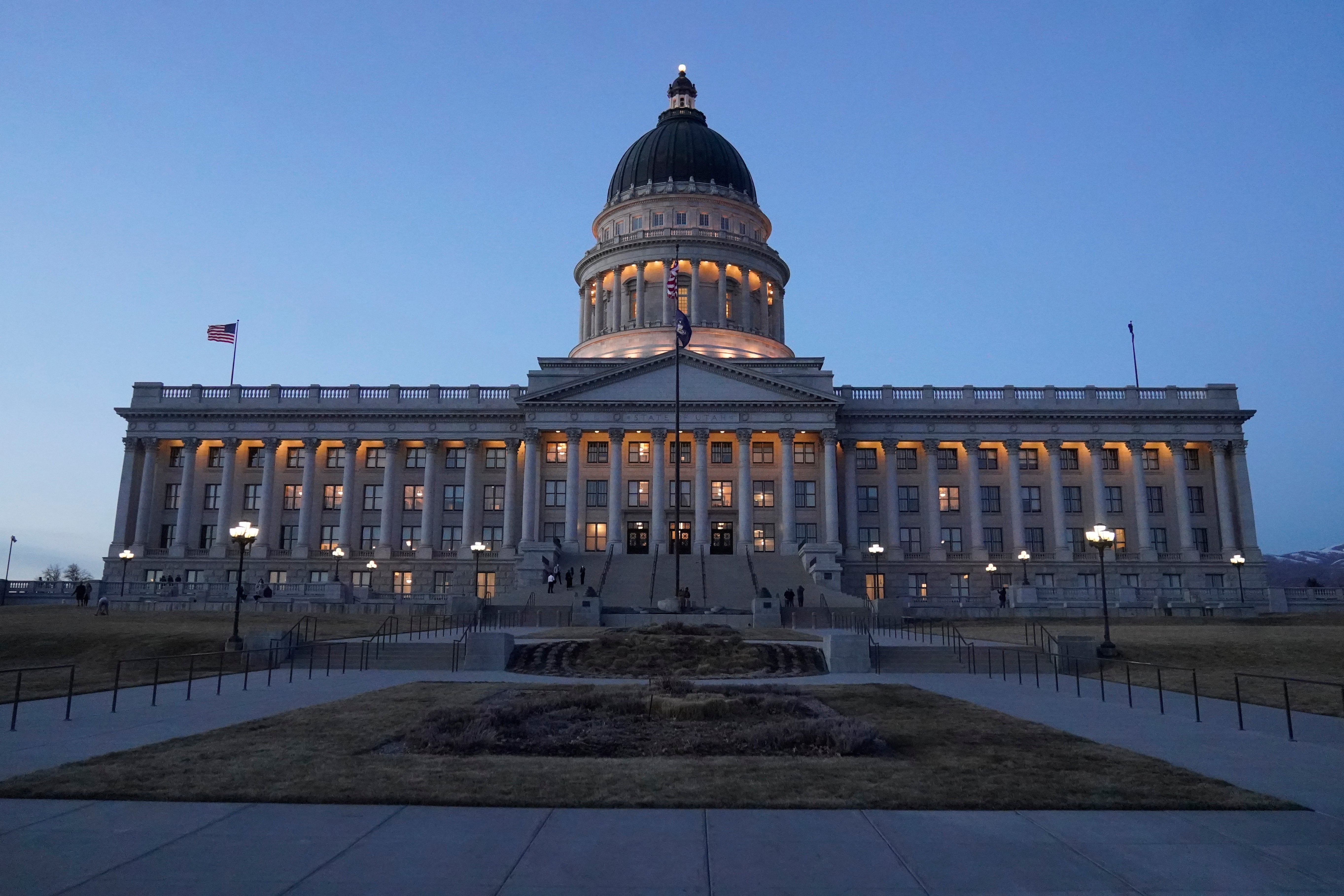 The Utah Capitol is shown on March 5, 2021, in Salt Lake City Conservative lawmakers in Utah have fired another salvo in their longtime campaign against online porn with a new requirement that all cellphones and tablets sold in the state automatically block pornography in a plan that critics call a significant intrusion on free speech