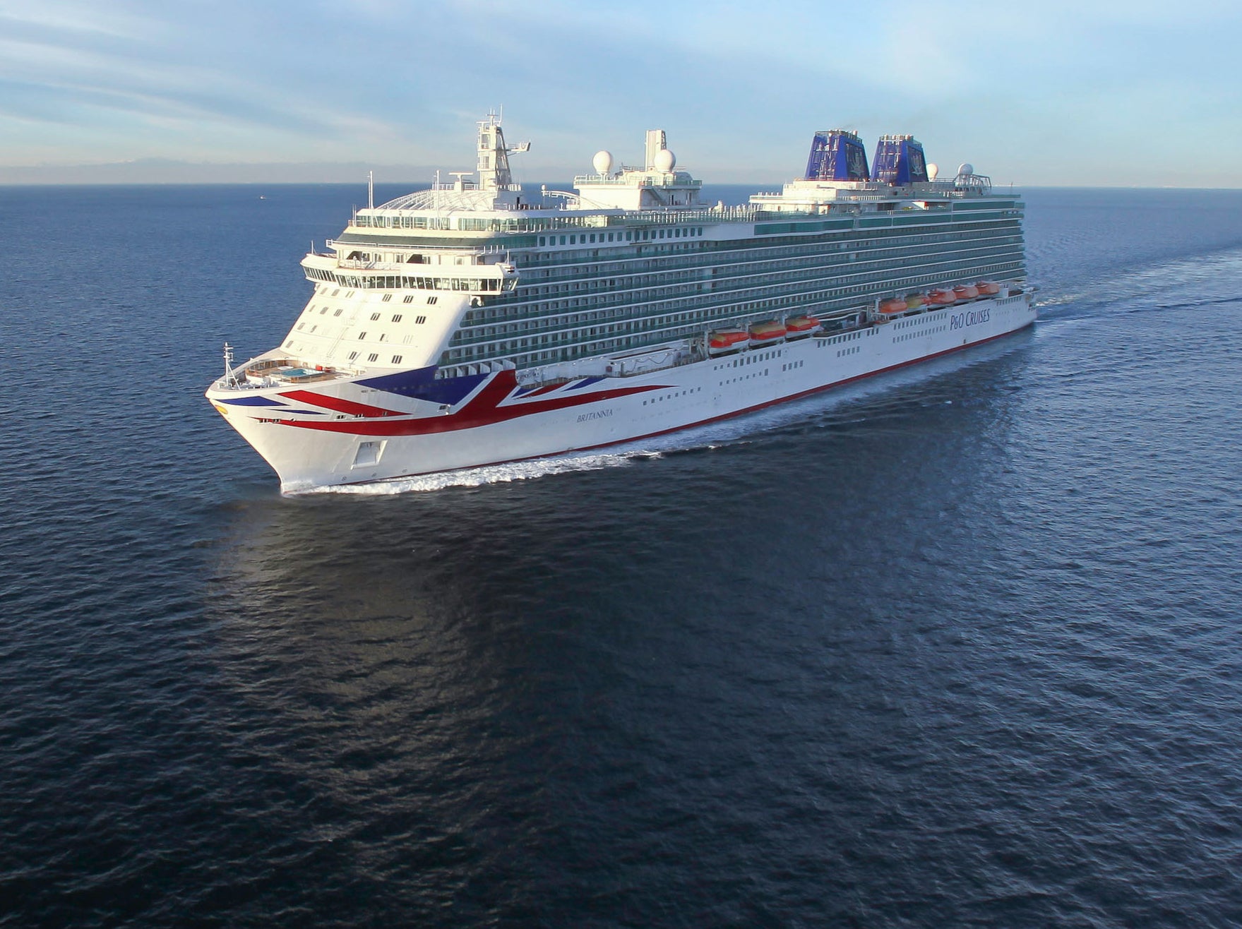 P&O Cruises will take passengers on ‘voyages to nowhere’ around the UK this summer