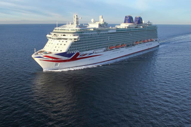 <p>P&O Cruises will take passengers on ‘voyages to nowhere’ around the UK this summer</p>