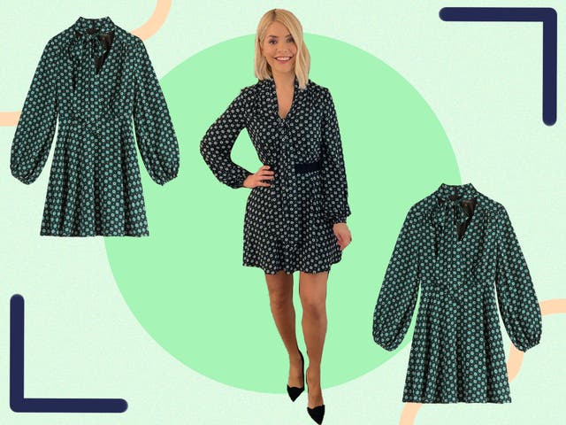 <p>Despite tagging Oliver Bonas, we’ve tracked down the exact item she’s wearing from Ted Baker</p>