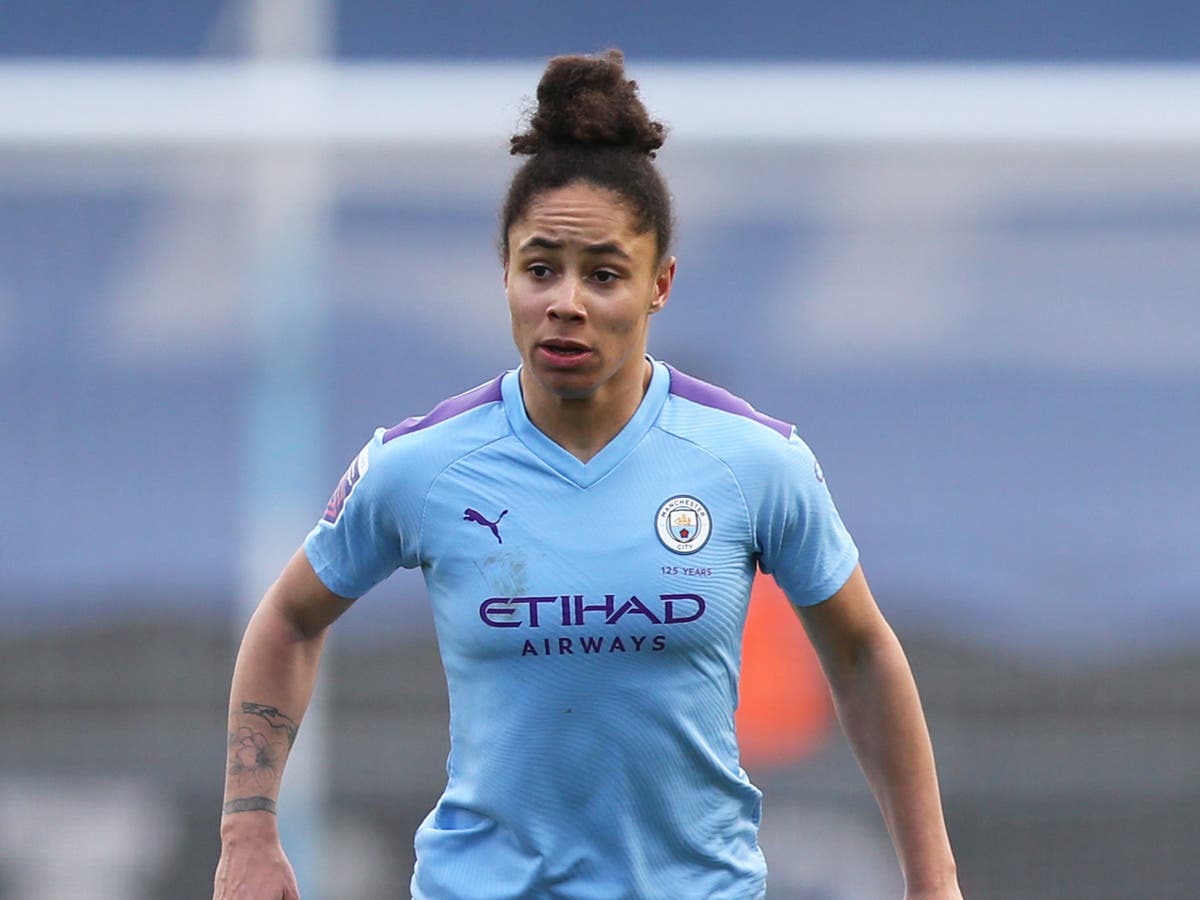 England defender Demi Stokes signs new deal with Manchester City England defender Demi Stokes signs new deal with Manchester City