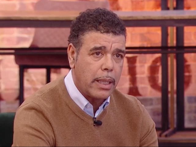 Former footballer and TV pundit Chris Kamara