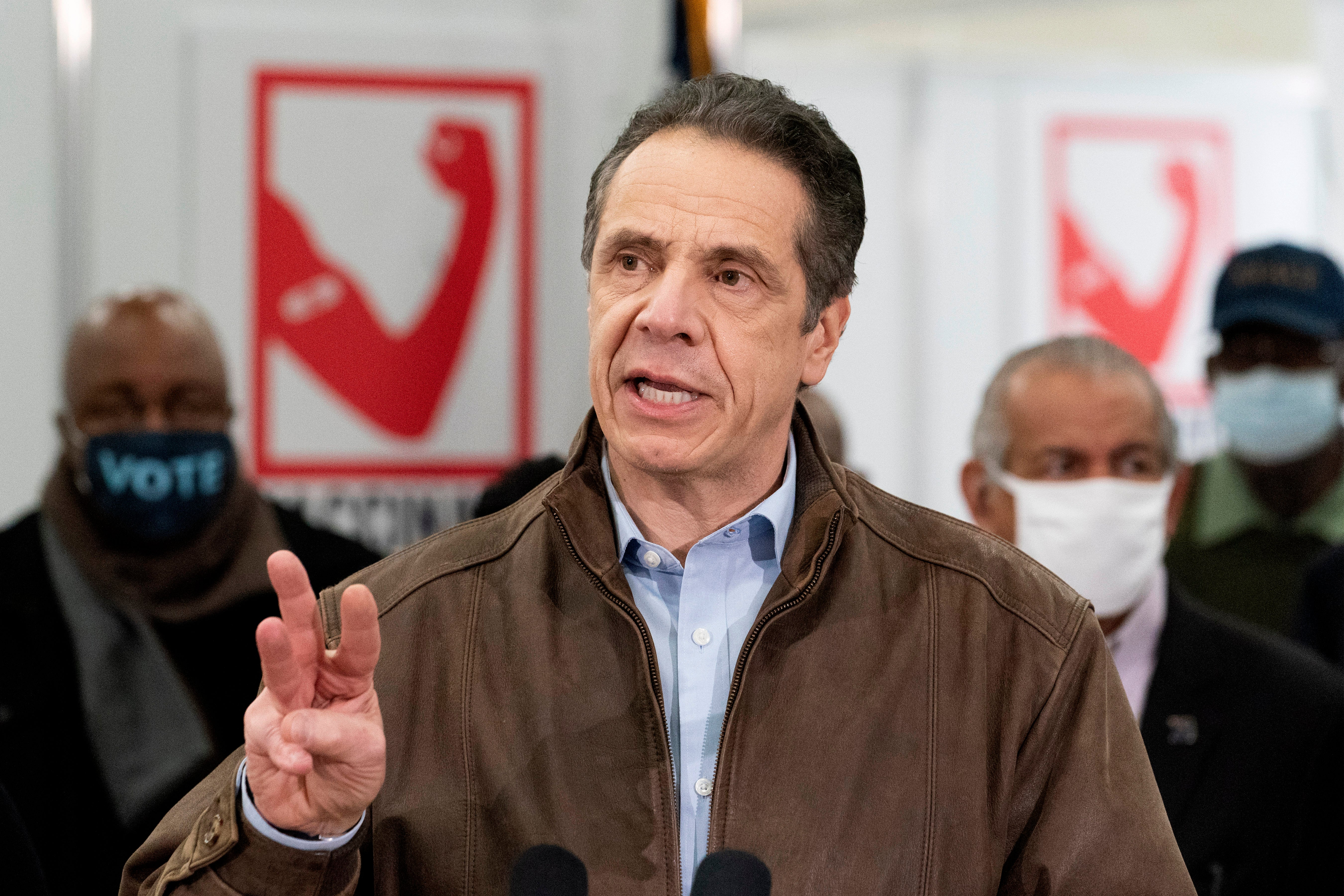 Virus Outbreak New York Cuomo