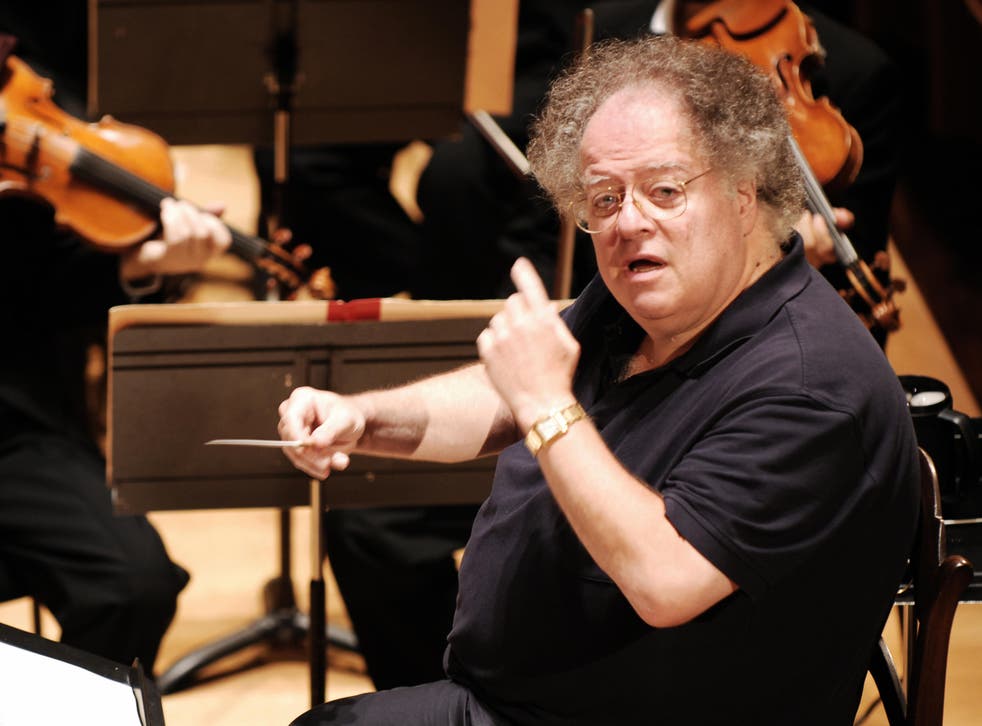 James Levine and the Boston Symphony Orchestra perform Hector Berlioz’s ‘Damnation of Faust’ on 4 September 2007 at the Salle Pleyel in Paris, France