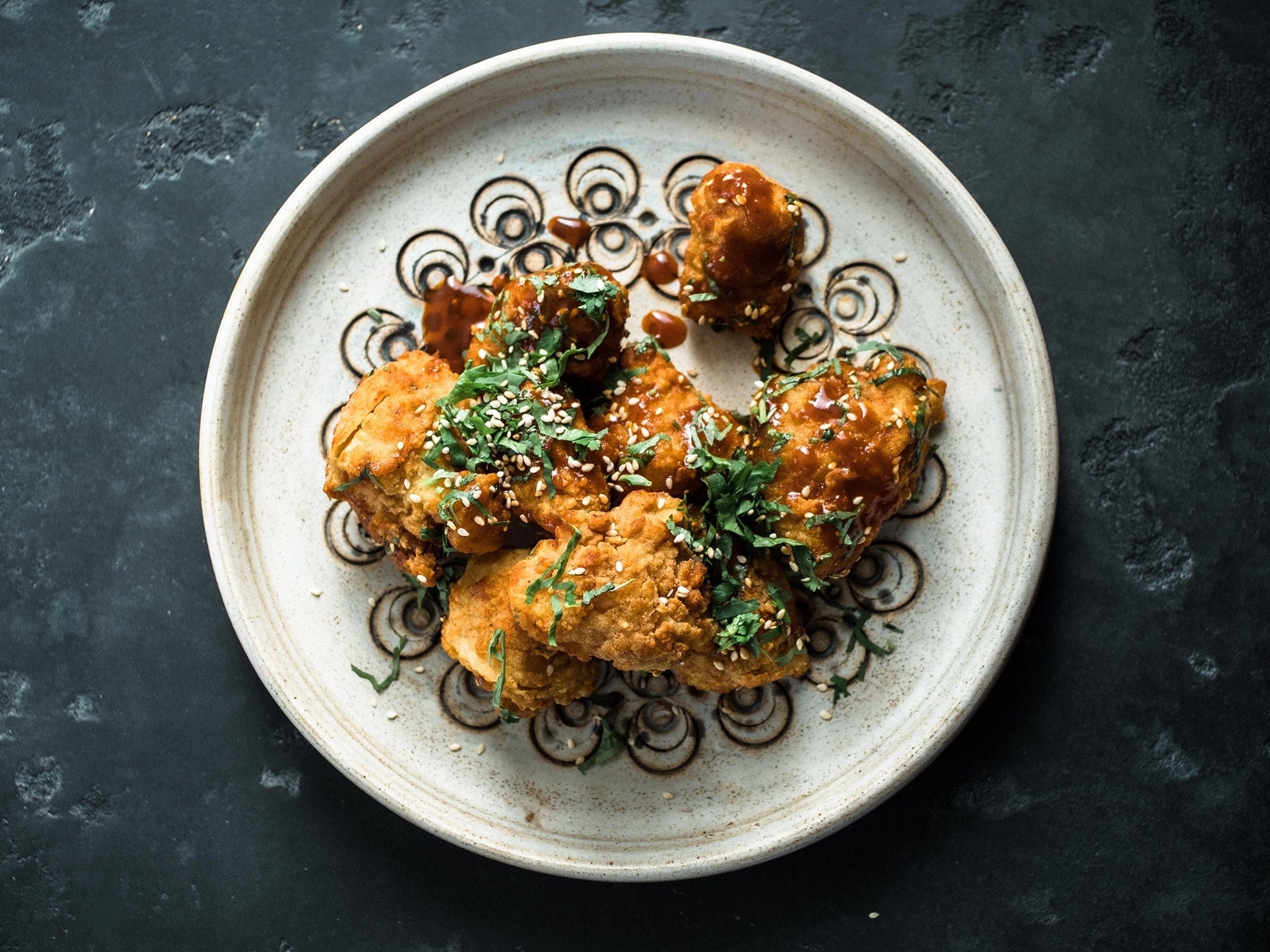 Forget fried chicken, this celeriac is all you will need to satisfy your KFC cravings