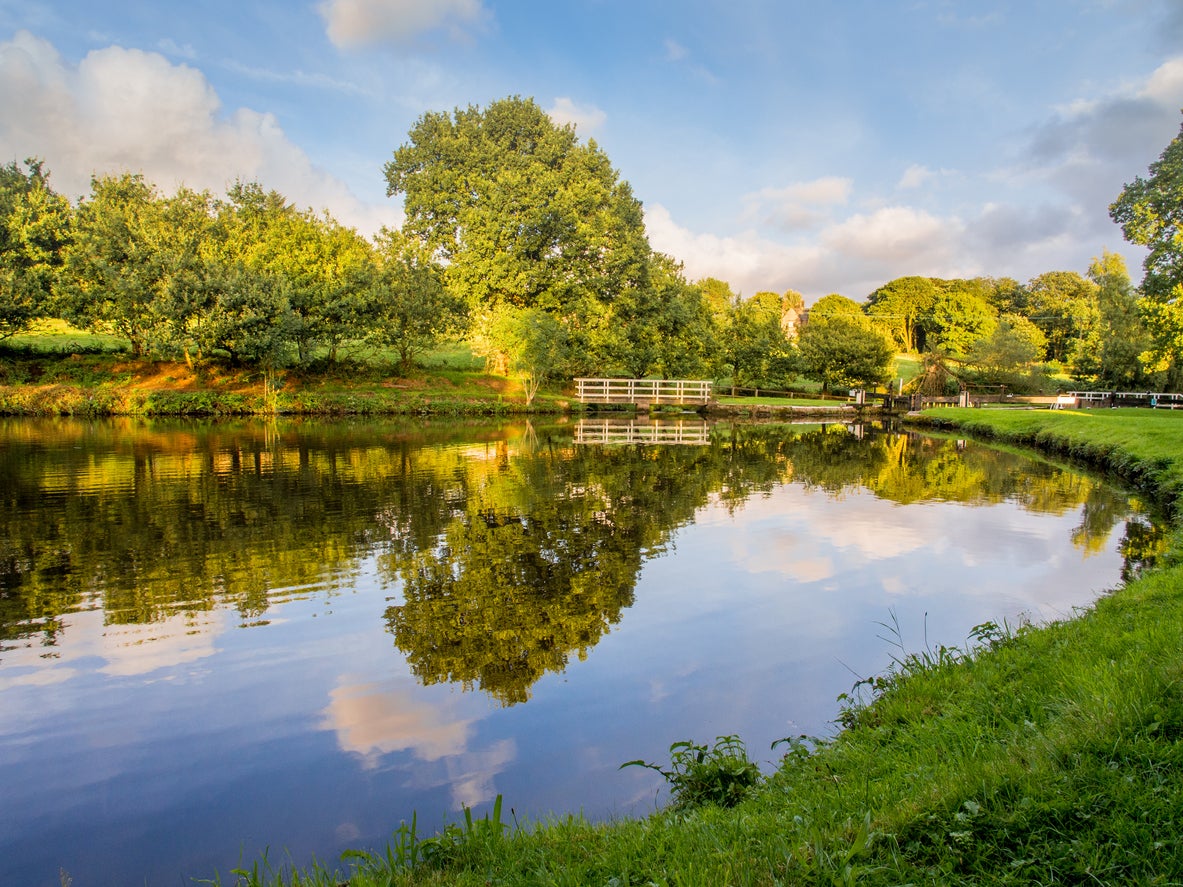 The Leeds and Liverpool Canal, runs through Chorley