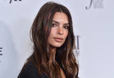 Emily Ratajkowski shares photos from birth of first child: ‘In between pushes/first moments with Sly’