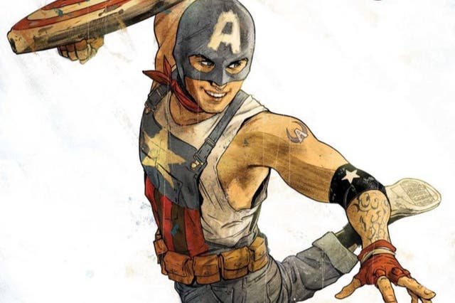 Aaron Fischer is the latest character to take on the Captain America shield