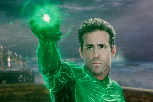 Ryan Reynolds in the 2011 superhero flop Green Lantern