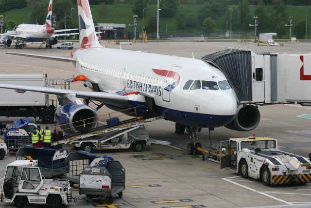 Point scoring: British Airways Airbus at Heathrow