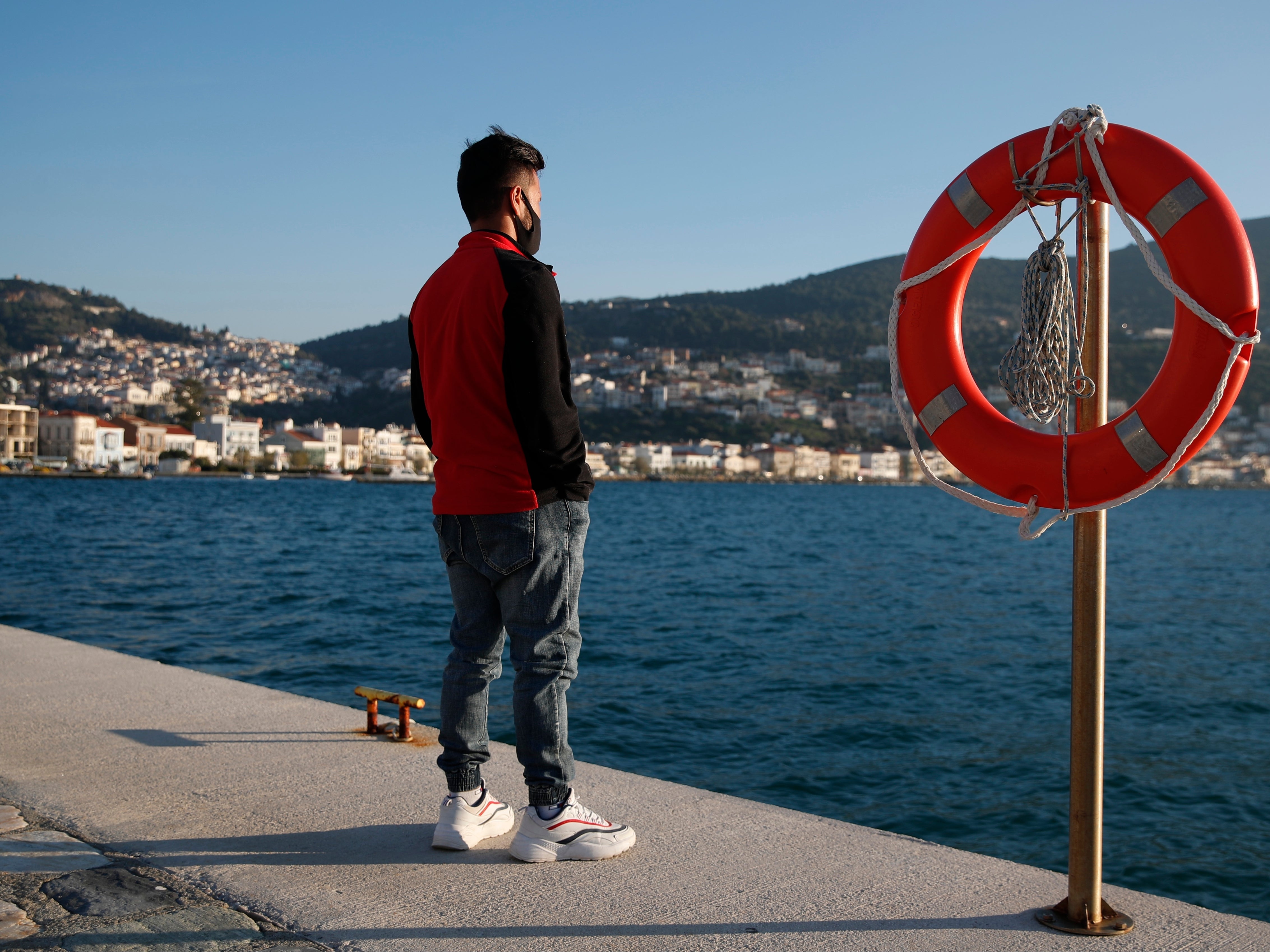 The 25-year-old father of a boy who died at sea while attempting to seek asylum in Greece faces up to 10 years in prison with charges of child endangerment