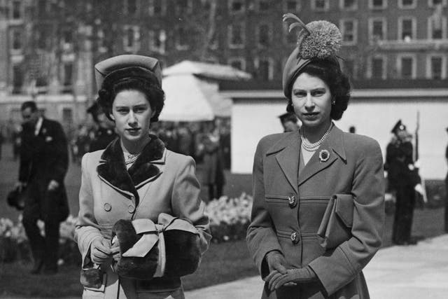 <p>Elizabeth and Margaret were born four years apart but raised practically in tandem</p>