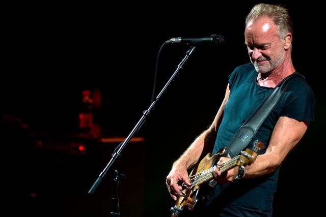 Sting has released a new album of collaborations