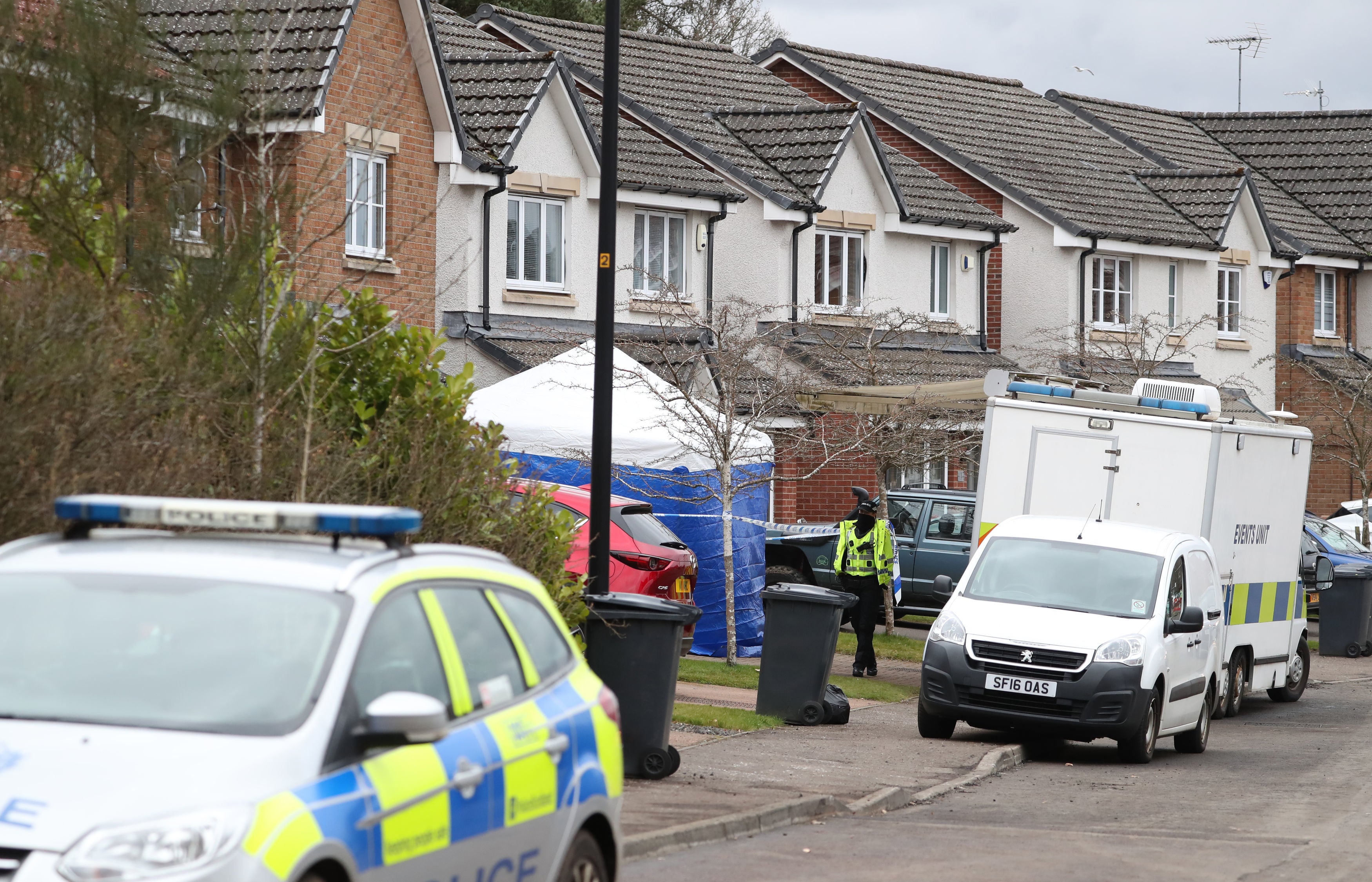 Police activity at a property in Troon Avenue in Dundee