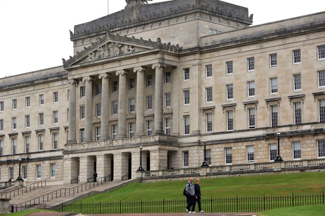 <p>Stormont, where the Northern Ireland Assembly is located. Sinn Fein said the proposed monument ‘reflects only one political perspective’</p>